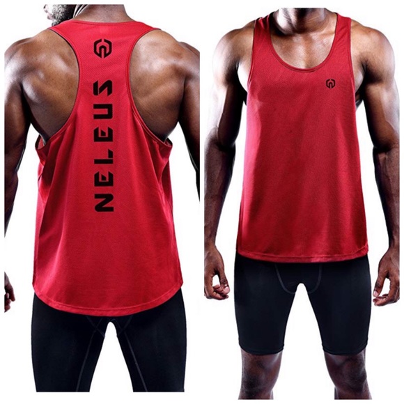 Neleus Other - Neleus Bundle Graphic Mesh Sports Muscle Tee